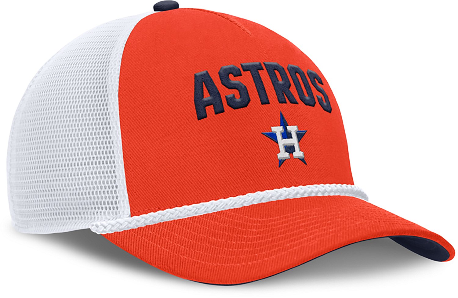 Nike Men's Houston Astros Primetime Rise Structured Trucker Cap - view number 3
