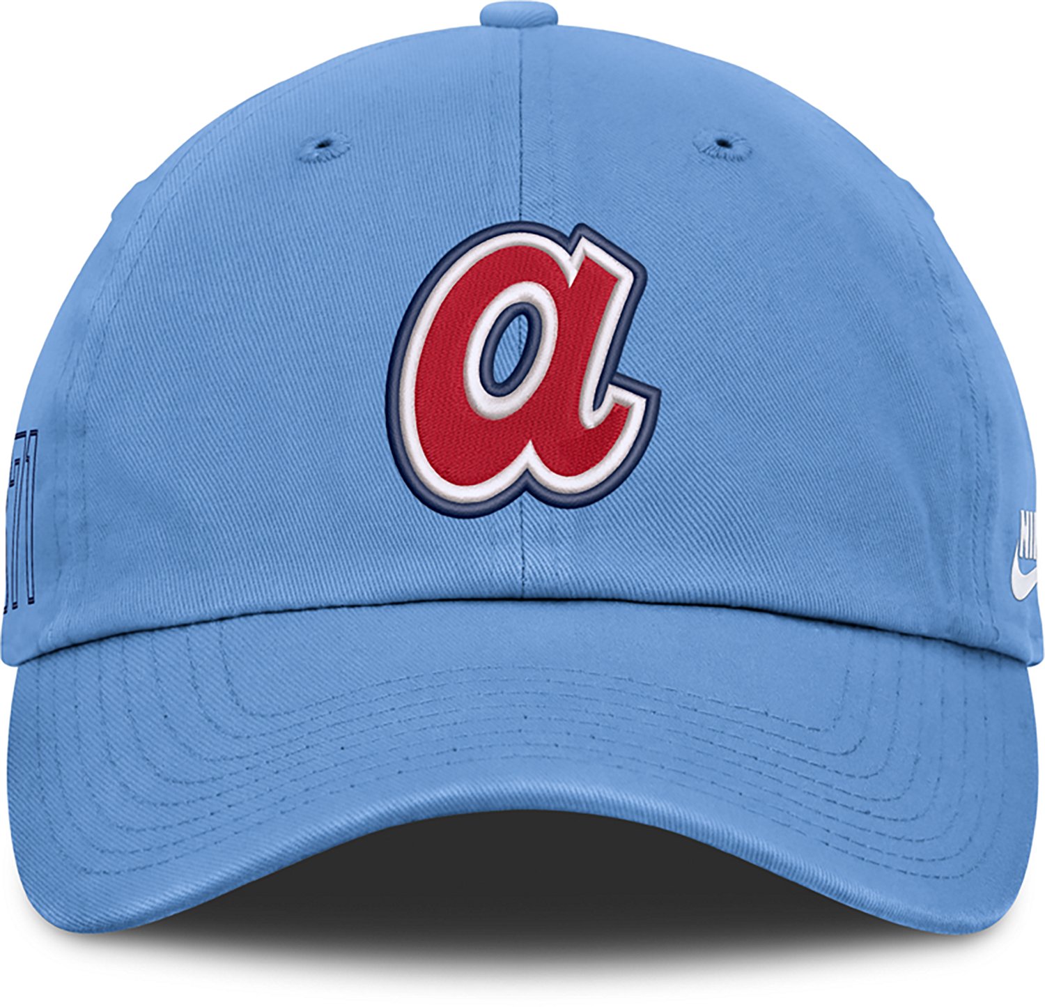Nike Men's Atlanta Braves Cooperstown Club Unstructured Cap - view number 2