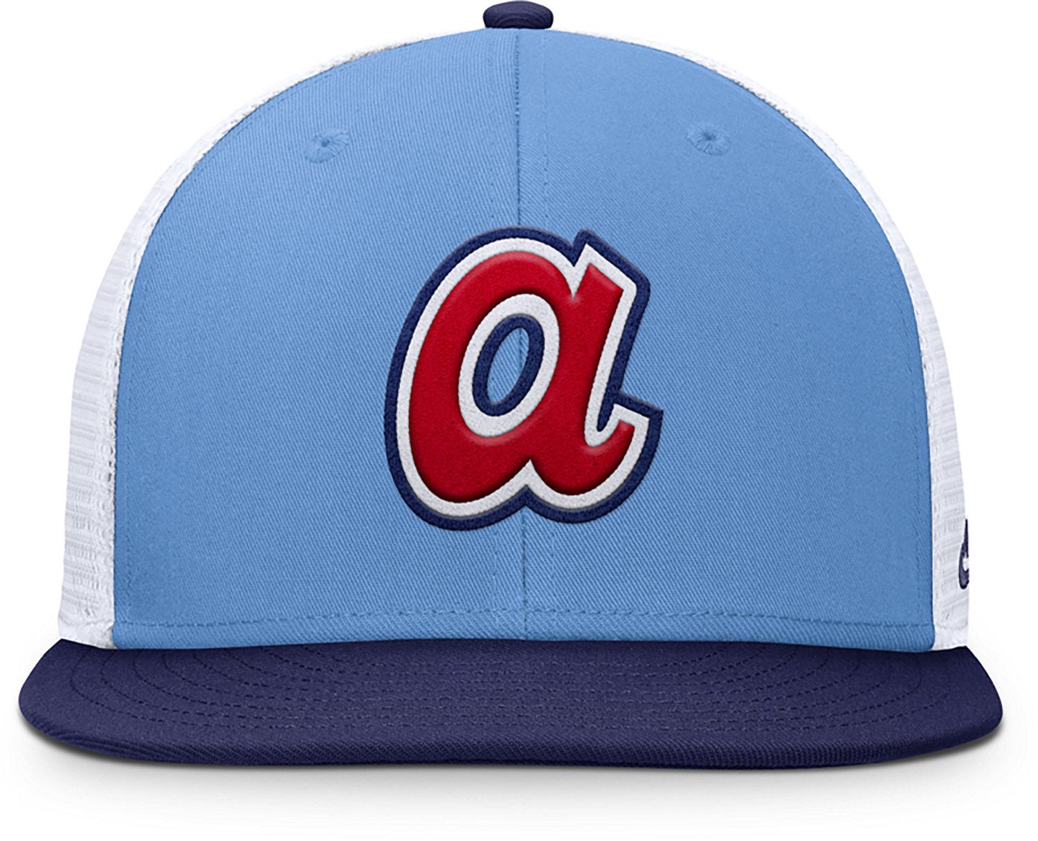 Nike Men's Atlanta Braves Cooperstown Dri-FIT Pro Structured Trucker Cap - view number 2
