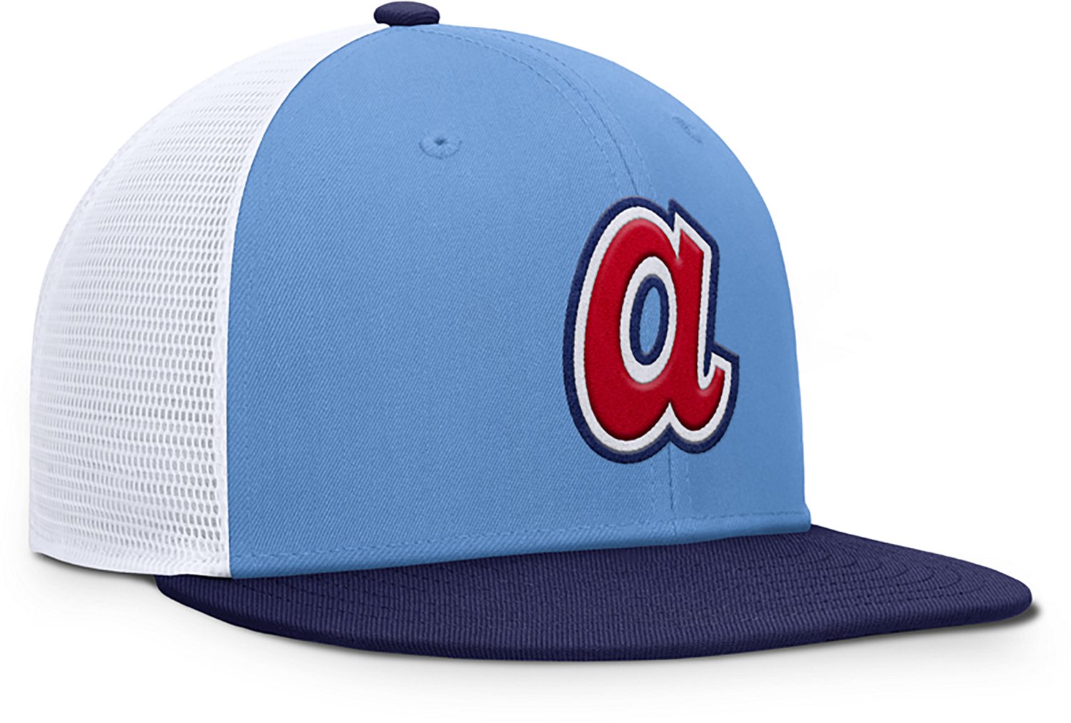 Nike Men's Atlanta Braves Cooperstown Dri-FIT Pro Structured Trucker Cap - view number 3