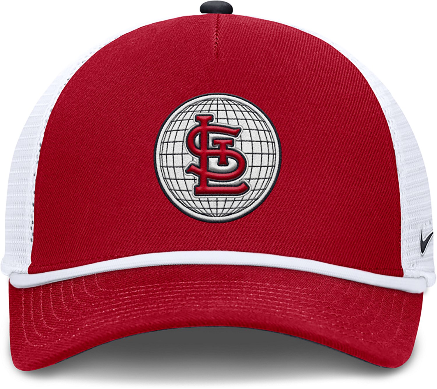 Nike Men's St. Louis Cardinals Primetime Rise Dri-FIT Structured 5-Panel Trucker Cap - view number 2