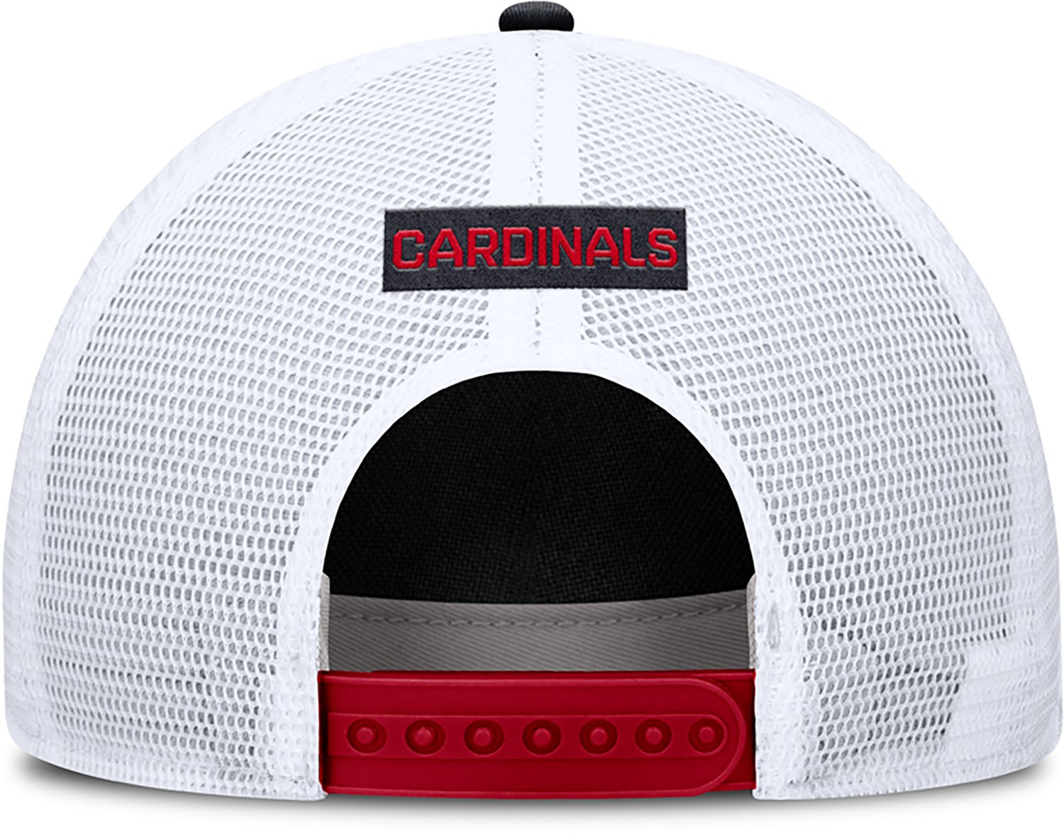 Nike Men's St. Louis Cardinals Primetime Rise Dri-FIT Structured 5-Panel Trucker Cap - view number 4