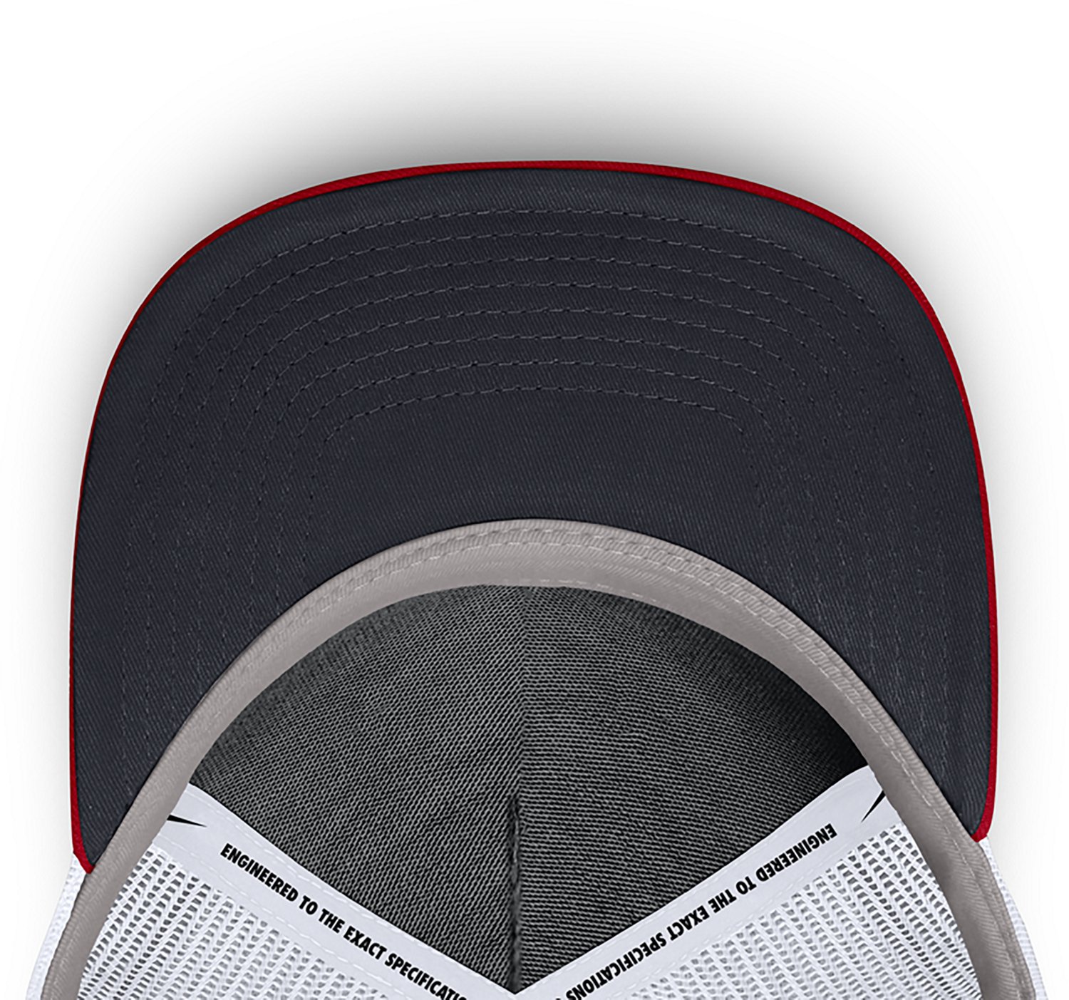 Nike Men's St. Louis Cardinals Primetime Rise Dri-FIT Structured 5-Panel Trucker Cap - view number 5