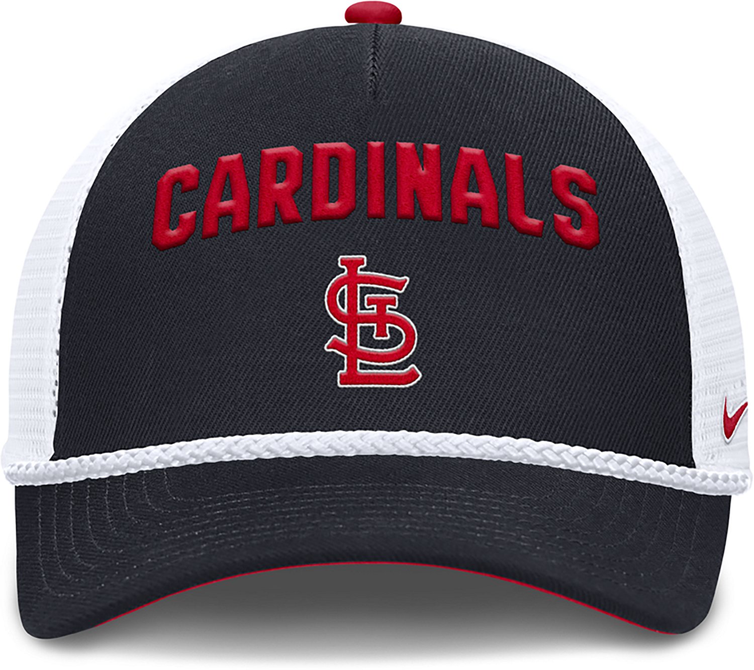 Nike Men's St. Louis Cardinals Primetime Rise Structured Trucker Cap - view number 2