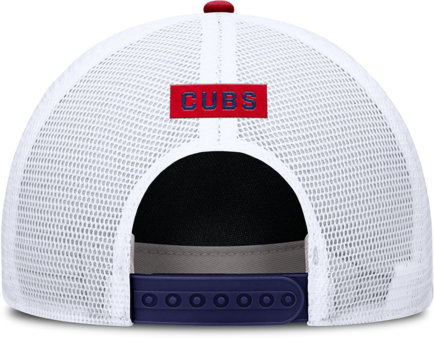 Nike Men's Chicago Cubs Primetime Rise Dri-FIT Structured 5-Panel Trucker Cap - view number 4