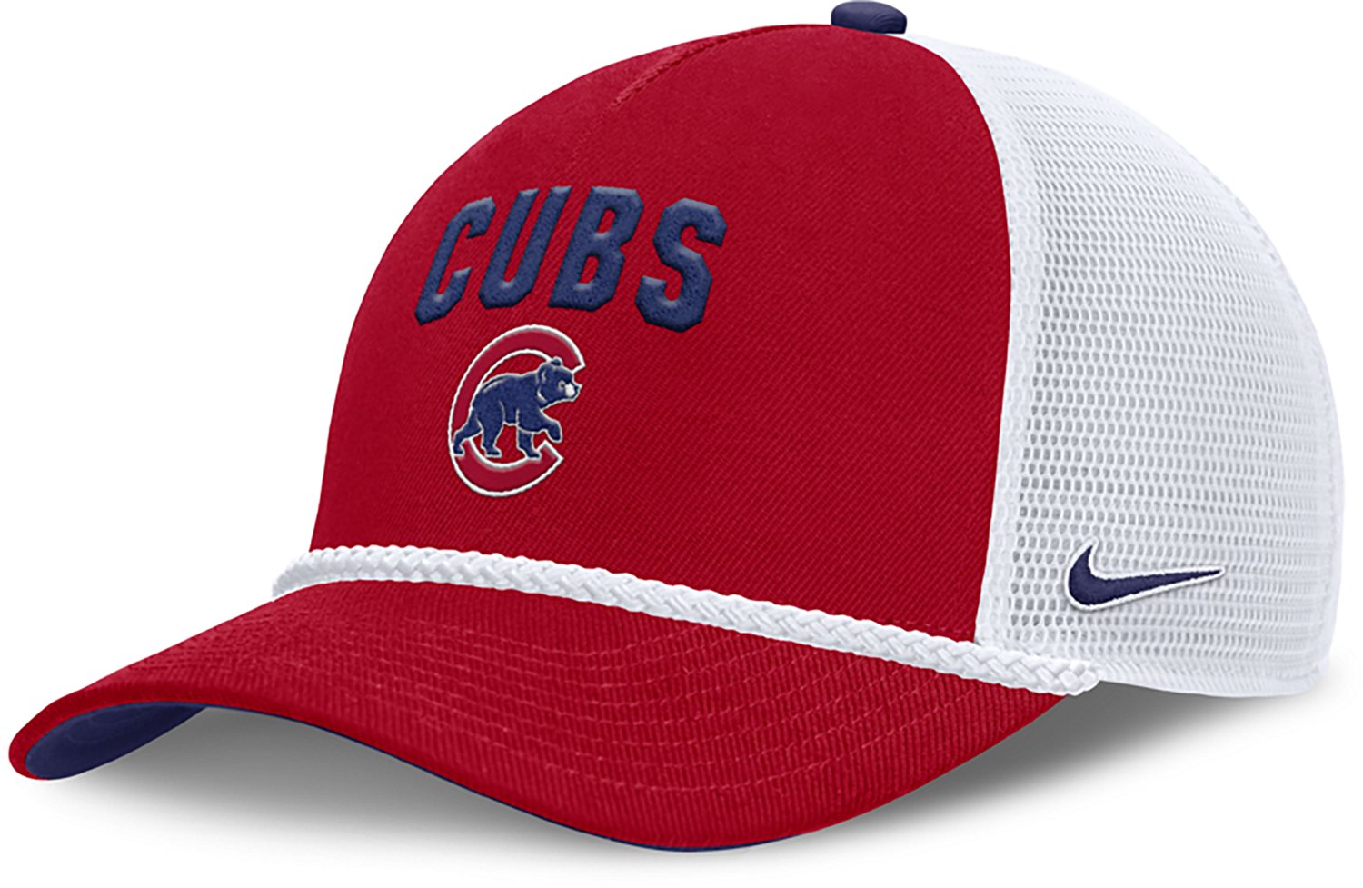 Nike Men's Chicago Cubs Primetime Rise Structured Trucker Cap