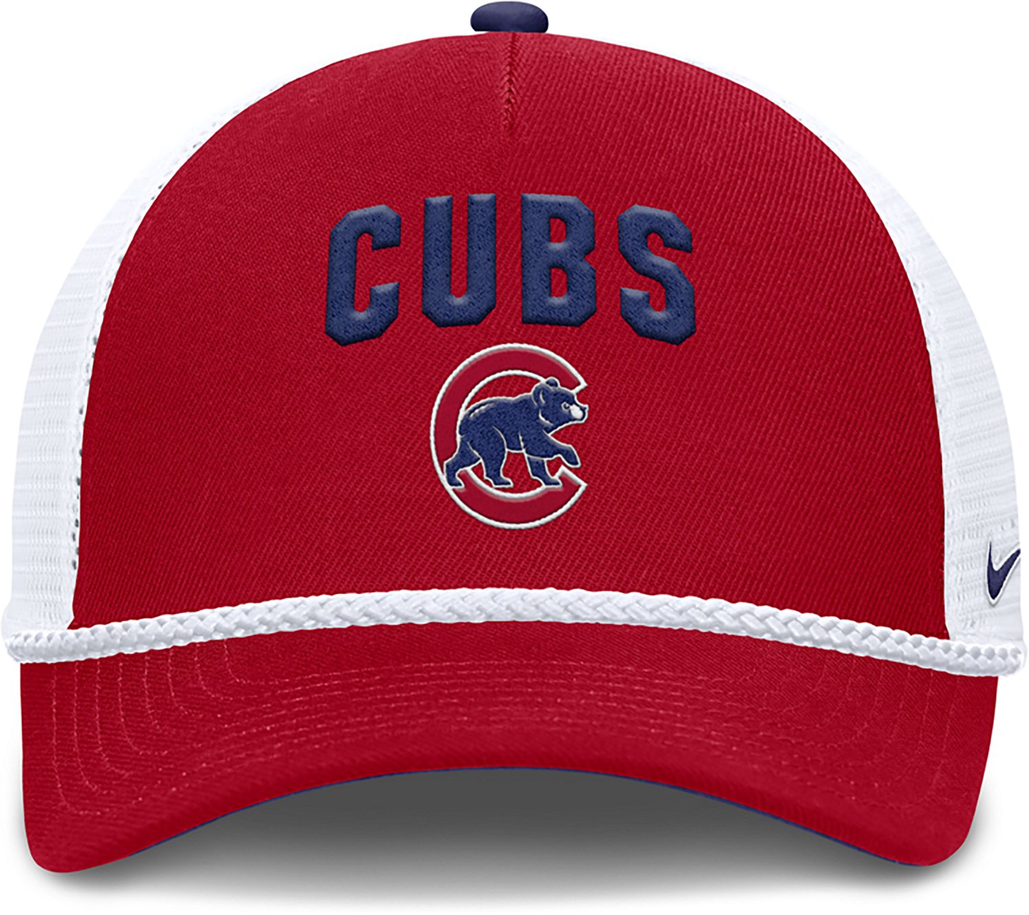 Nike Men's Chicago Cubs Primetime Rise Structured Trucker Cap - view number 2