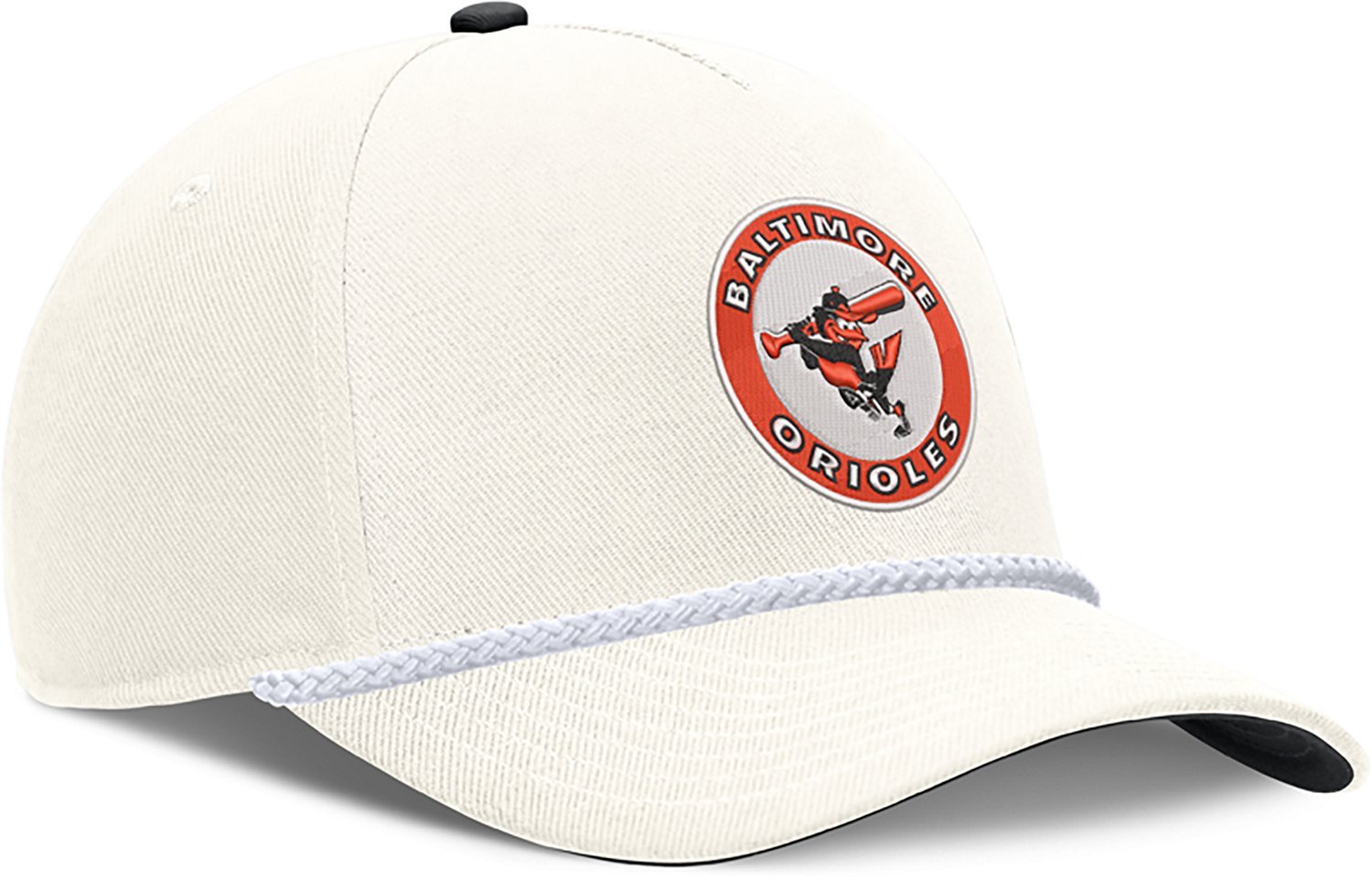 Nike Men's Baltimore Orioles Cooperstown Rise Structured Cap - view number 3