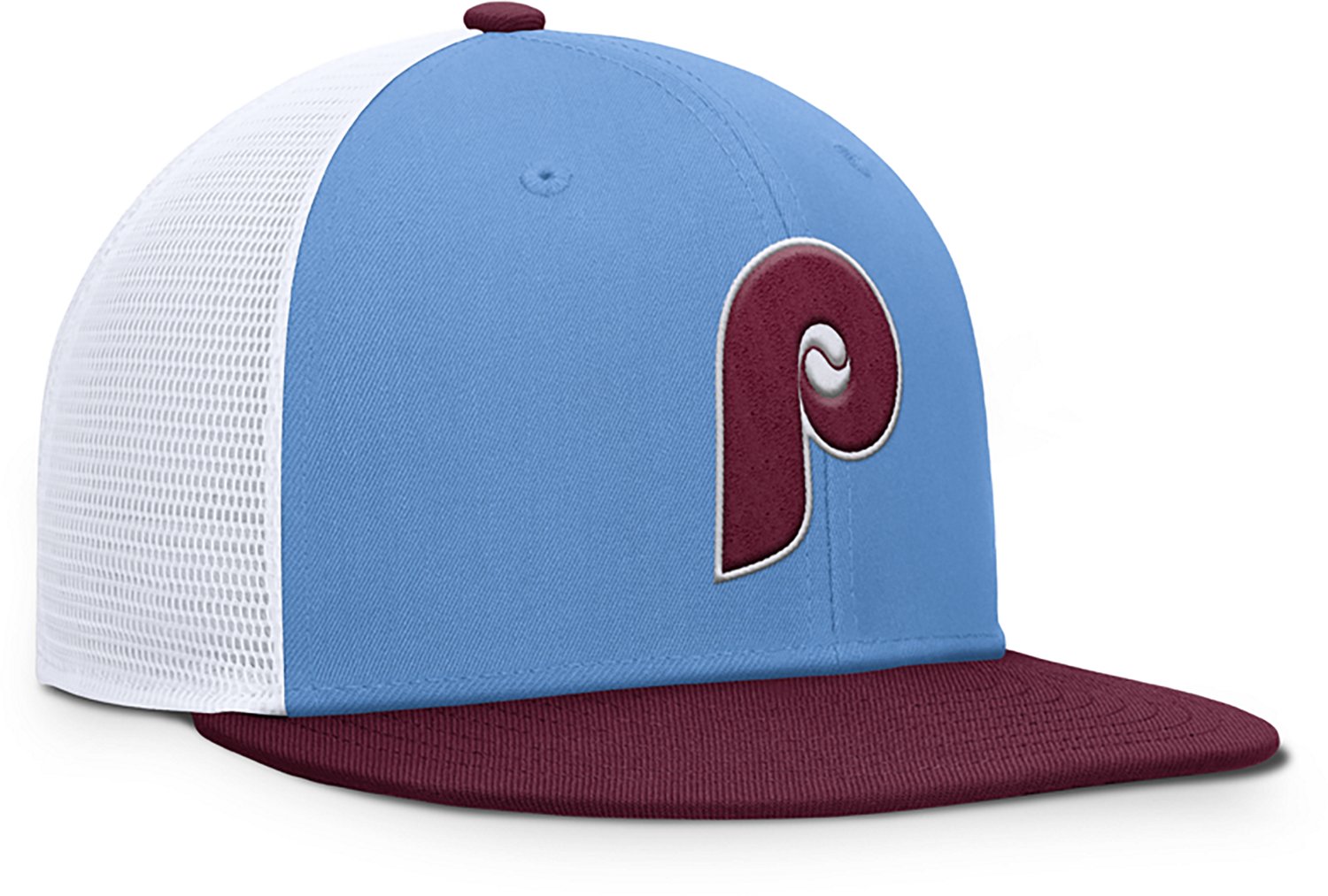 Nike Men's Philadelphia Phillies Cooperstown Dri-FIT Pro Structured Trucker Cap - view number 3