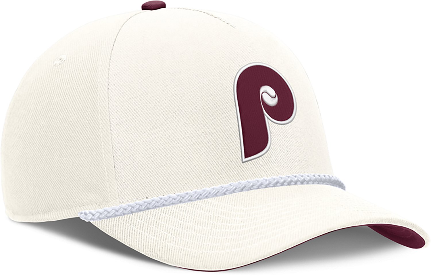 Nike Men's Philadelphia Phillies Cooperstown Rise Structured Cap - view number 3