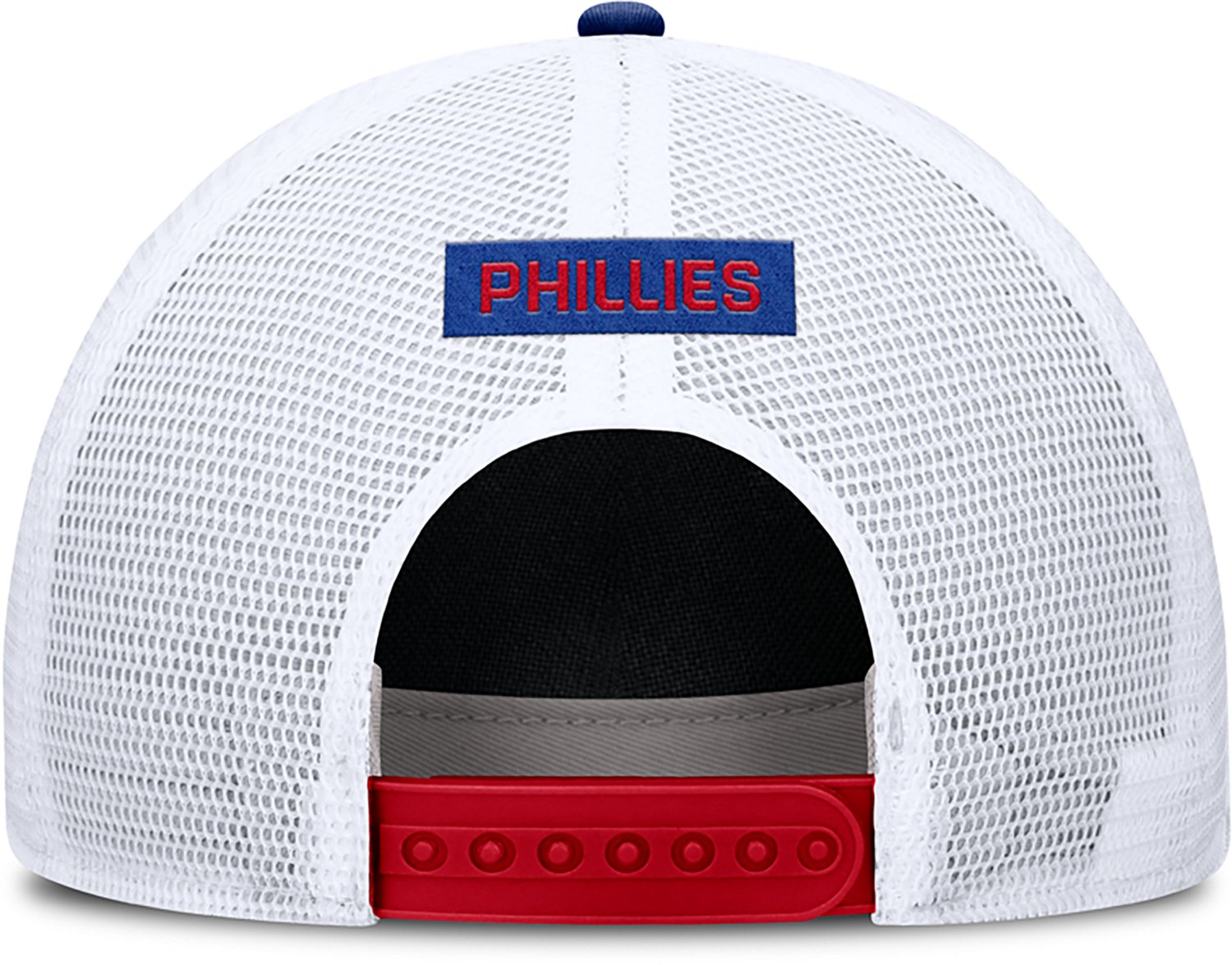 Nike Men's Philadelphia Phillies Primetime Rise Dri-FIT Structured 5-Panel Trucker Cap - view number 4