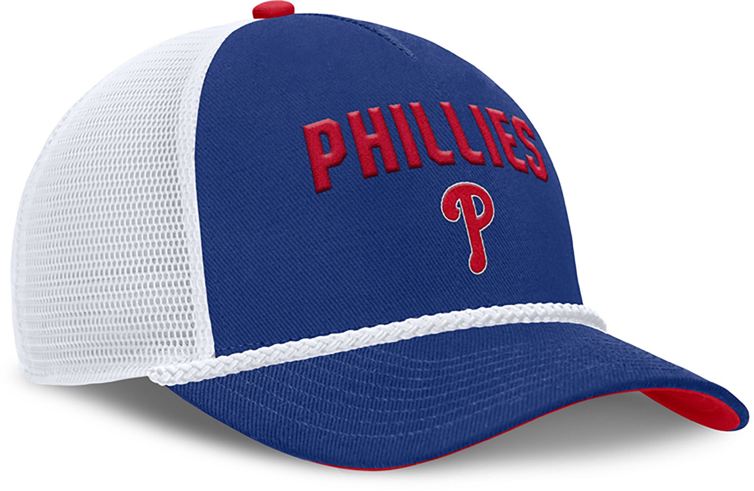Nike Men's Philadelphia Phillies Primetime Rise Structured Trucker Cap - view number 3