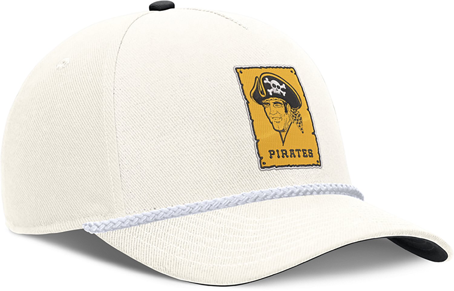 Nike Men's Pittsburgh Pirates Cooperstown Rise Structured Cap - view number 3