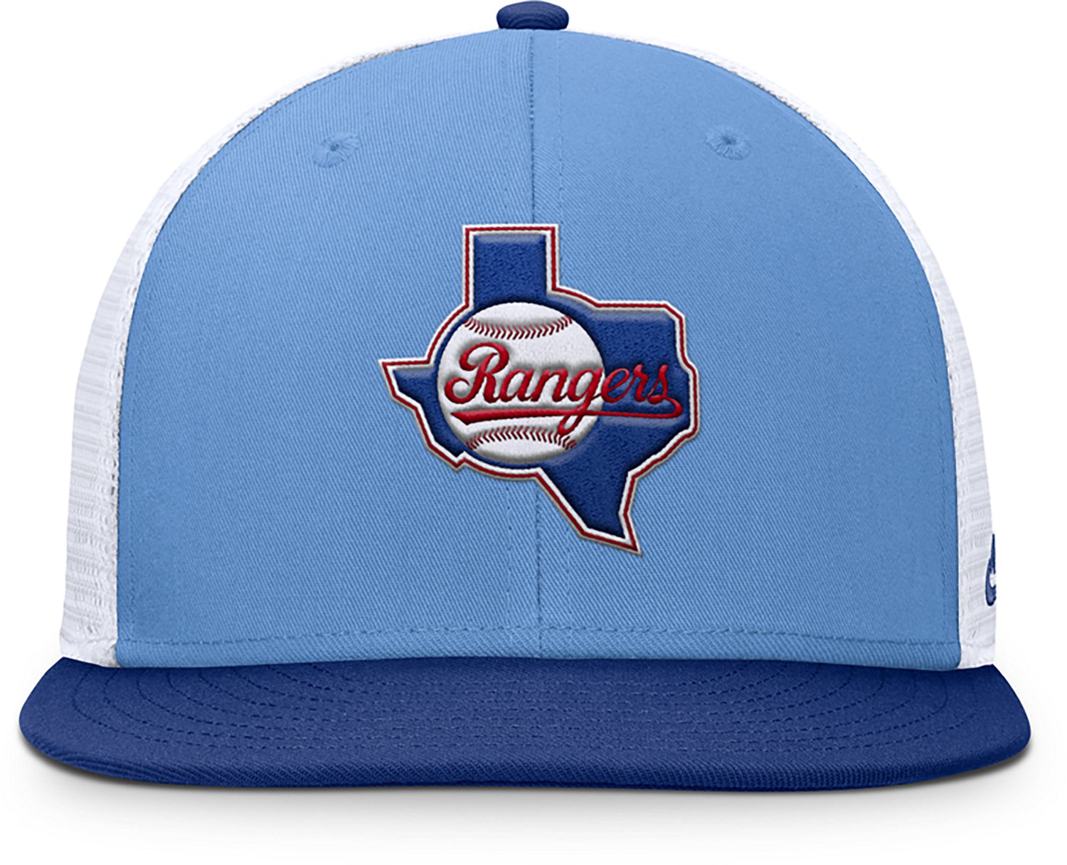 Nike Men's Texas Rangers Cooperstown Dri-FIT Pro Structured Trucker Cap - view number 2