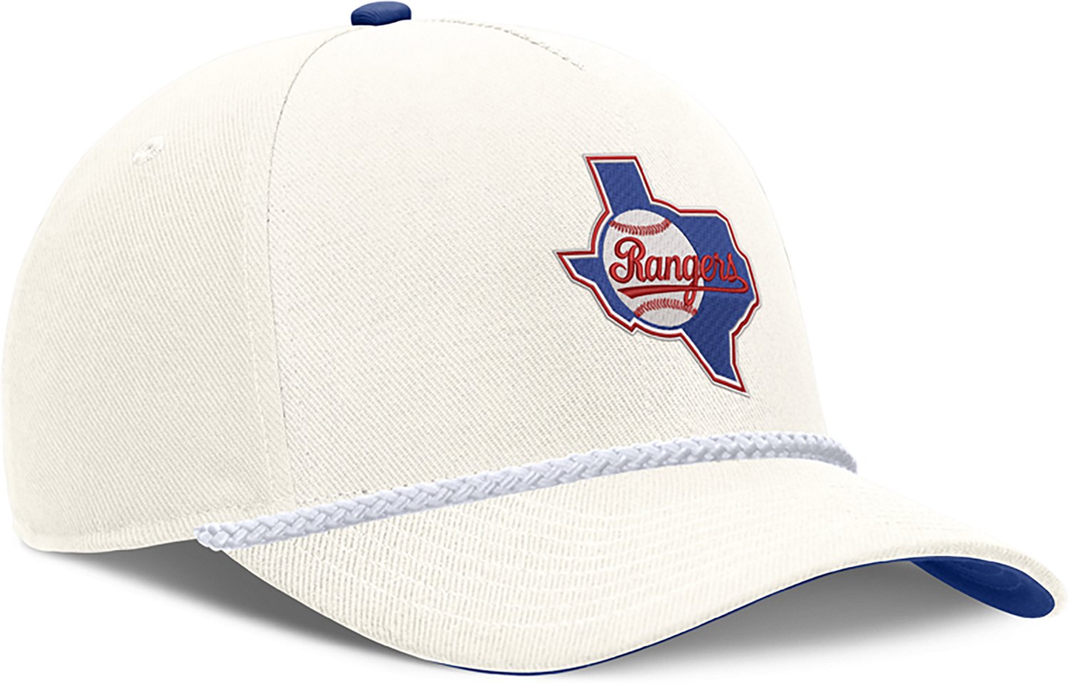 Nike Men's Texas Rangers Cooperstown Rise Structured Cap - view number 3