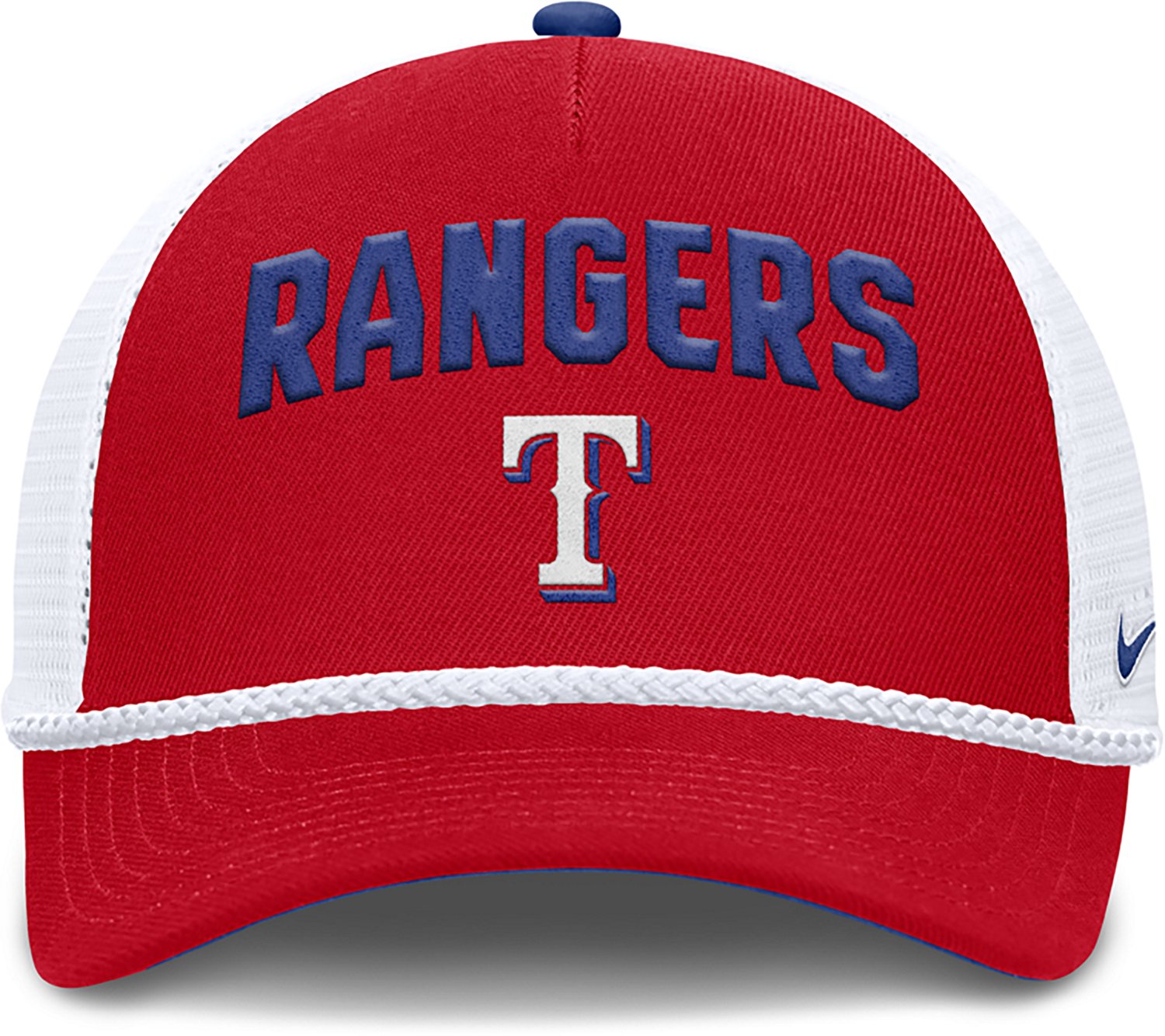 Nike Men's Texas Rangers Primetime Rise Structured Trucker Cap - view number 2