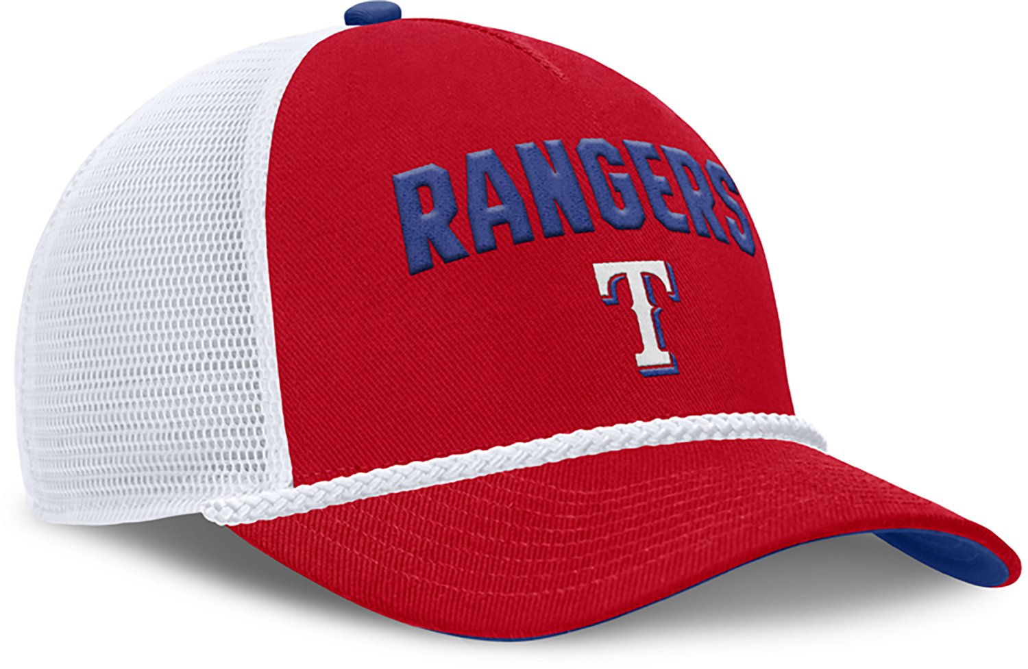 Nike Men's Texas Rangers Primetime Rise Structured Trucker Cap - view number 3