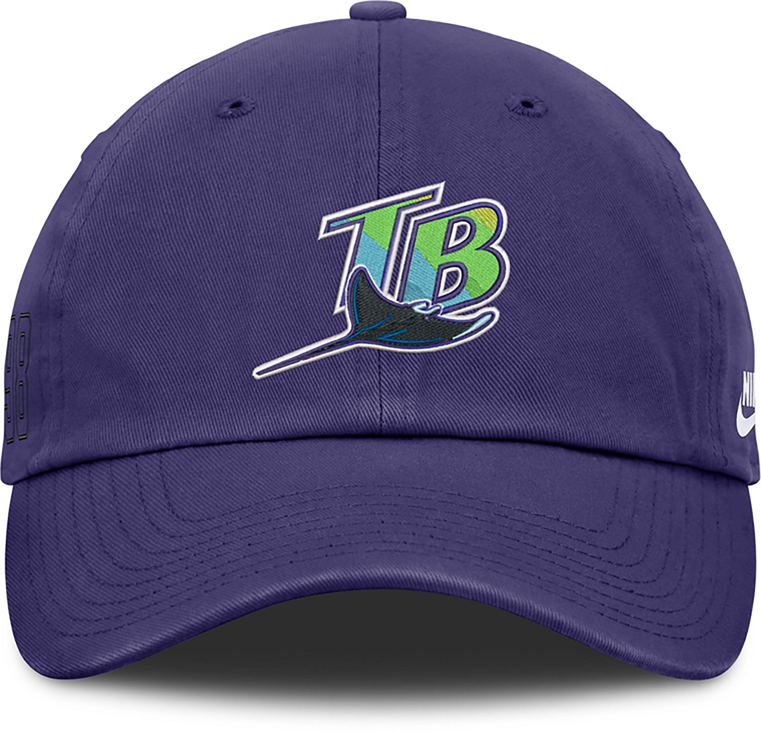 Nike Men's Tampa Bay Rays Cooperstown Club Unstructured Cap - view number 2