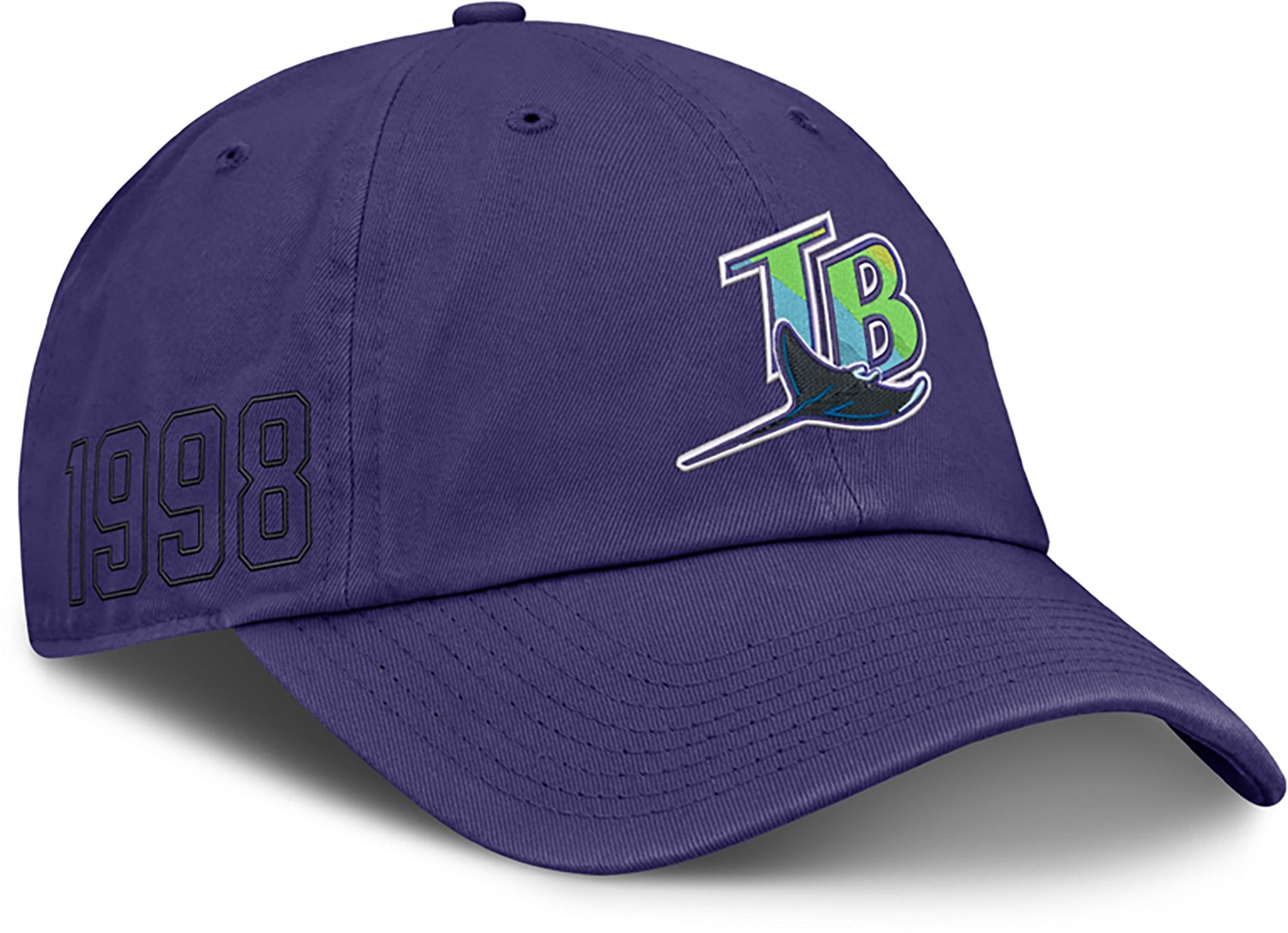 Nike Men's Tampa Bay Rays Cooperstown Club Unstructured Cap - view number 3