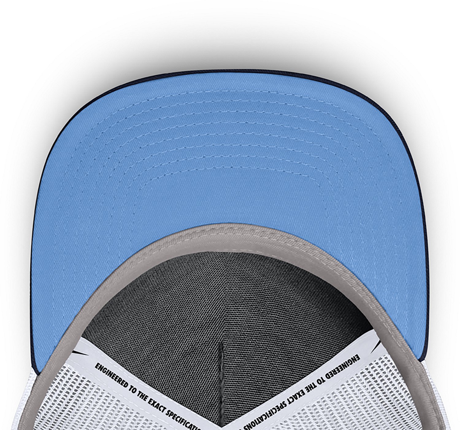 Nike Men's Tampa Bay Rays Primetime Rise Dri-FIT Structured 5-Panel Trucker Cap - view number 5