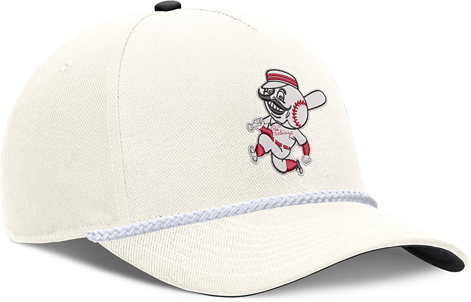 Nike Men's Cincinnati Reds Cooperstown Rise Structured Cap - view number 3