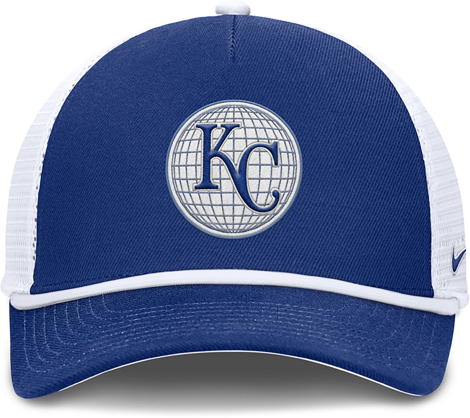 Nike Men's Kansas City Royals Primetime Rise Dri-FIT Structured 5-Panel Trucker Cap - view number 2