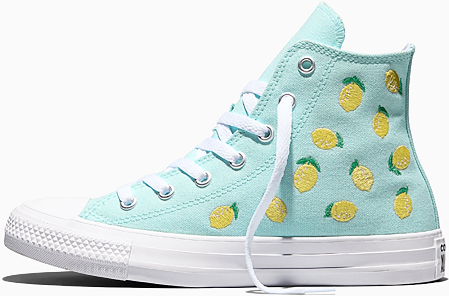 Converse Girls' Chuck Taylor All Star Embroidered Citrus Easy On Shoes - view number 2