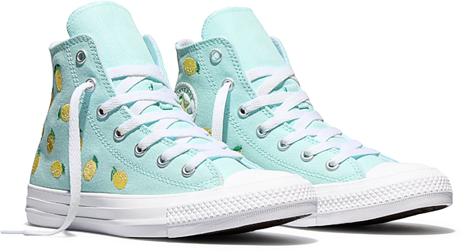 Converse Girls' Chuck Taylor All Star Embroidered Citrus Easy On Shoes - view number 3