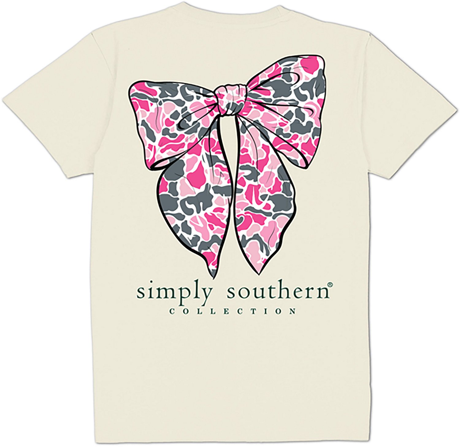 Simply Southern Women's Camo Bow Short Sleeve T-shirt - view number 2