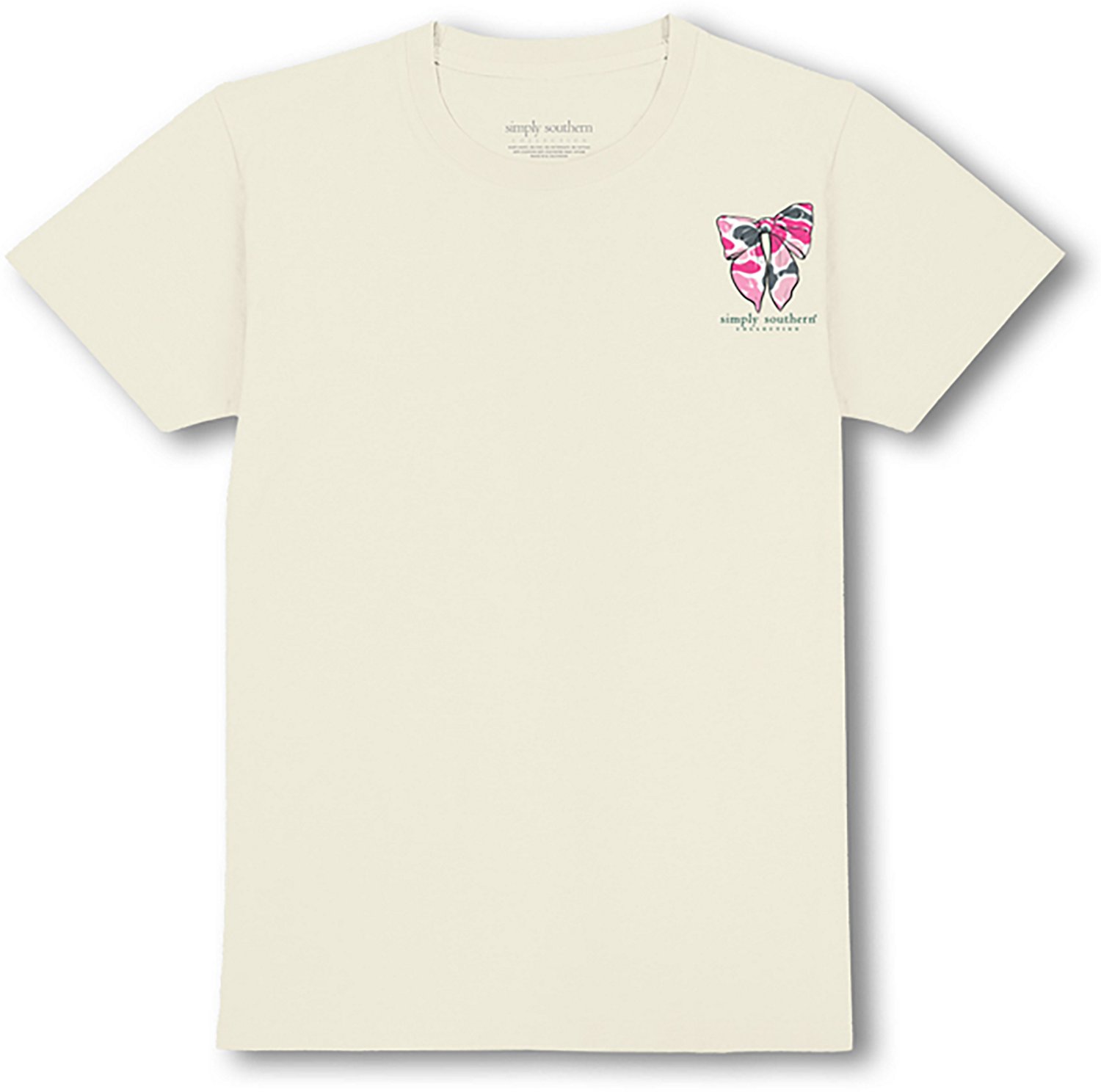 Simply Southern Women's Camo Bow Short Sleeve T-shirt - view number 3