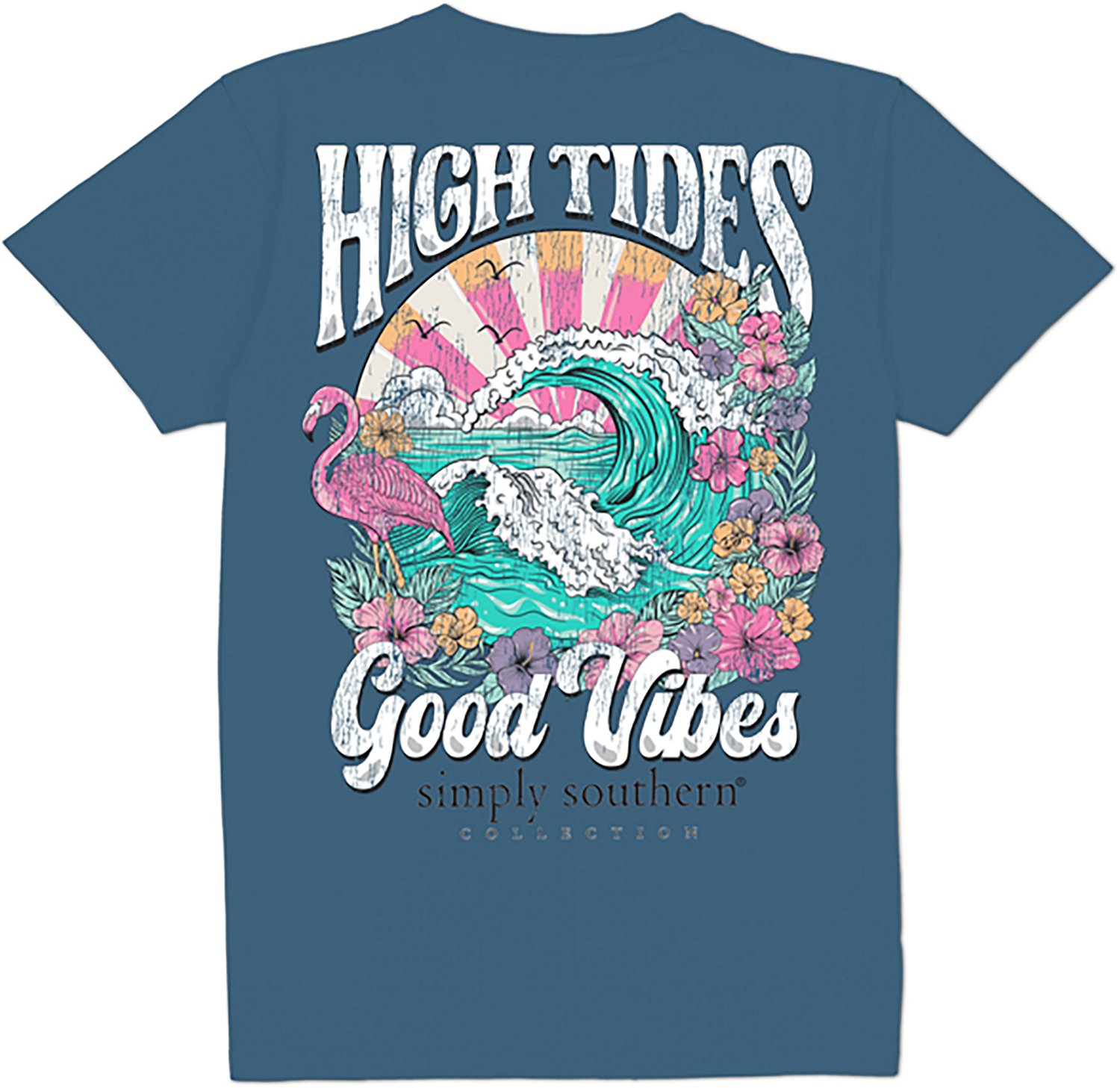 Simply Southern Women's High Tides Graphic T-shirt - view number 2
