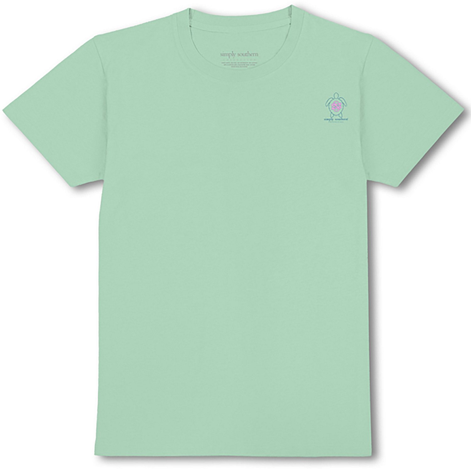 Simply Southern Women's Patchwork Turtle Graphic T-shirt - view number 3