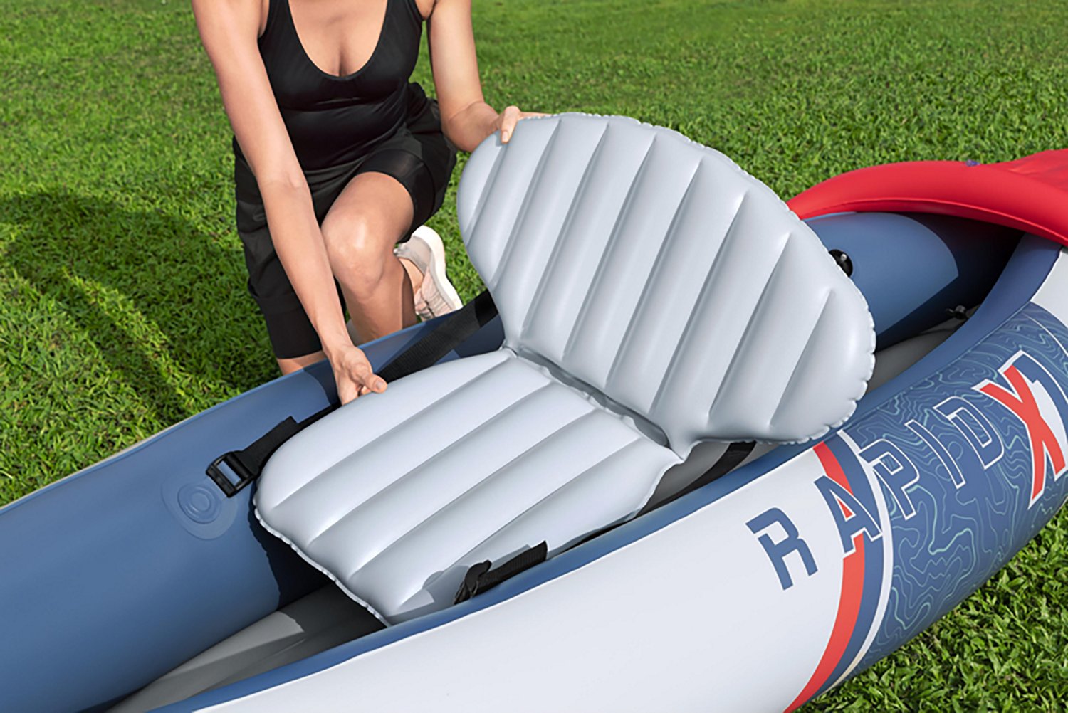 Hydro Force Rapid X1 9'6" Kayak Set - view number 2