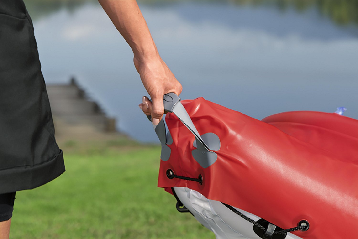 Hydro Force Rapid X1 9'6" Kayak Set - view number 3