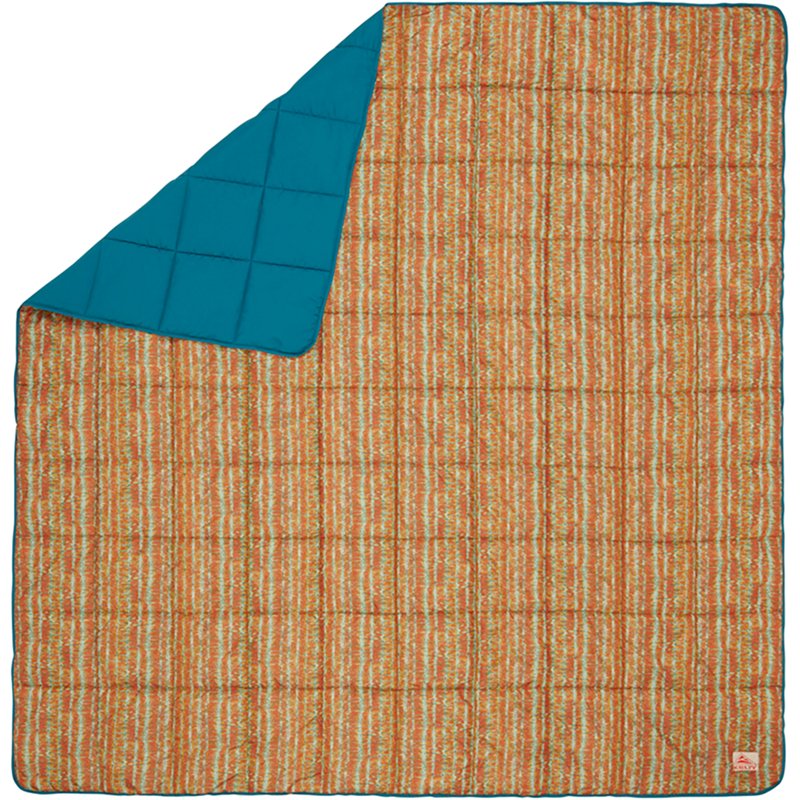 Kelty Biggie Blanket - Stormy Blue/Melted Stripes