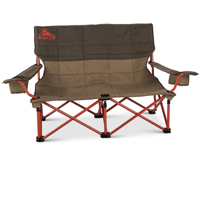 Low-Loveseat Double Camping Chair - Bungee Cord/Beluga