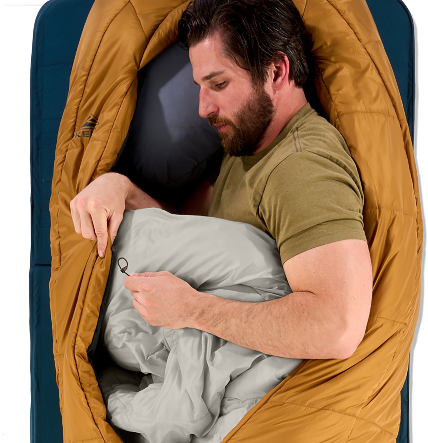 Kelty Adults' Eclipse Regular 35°F Mummy Sleeping Bag - view number 5