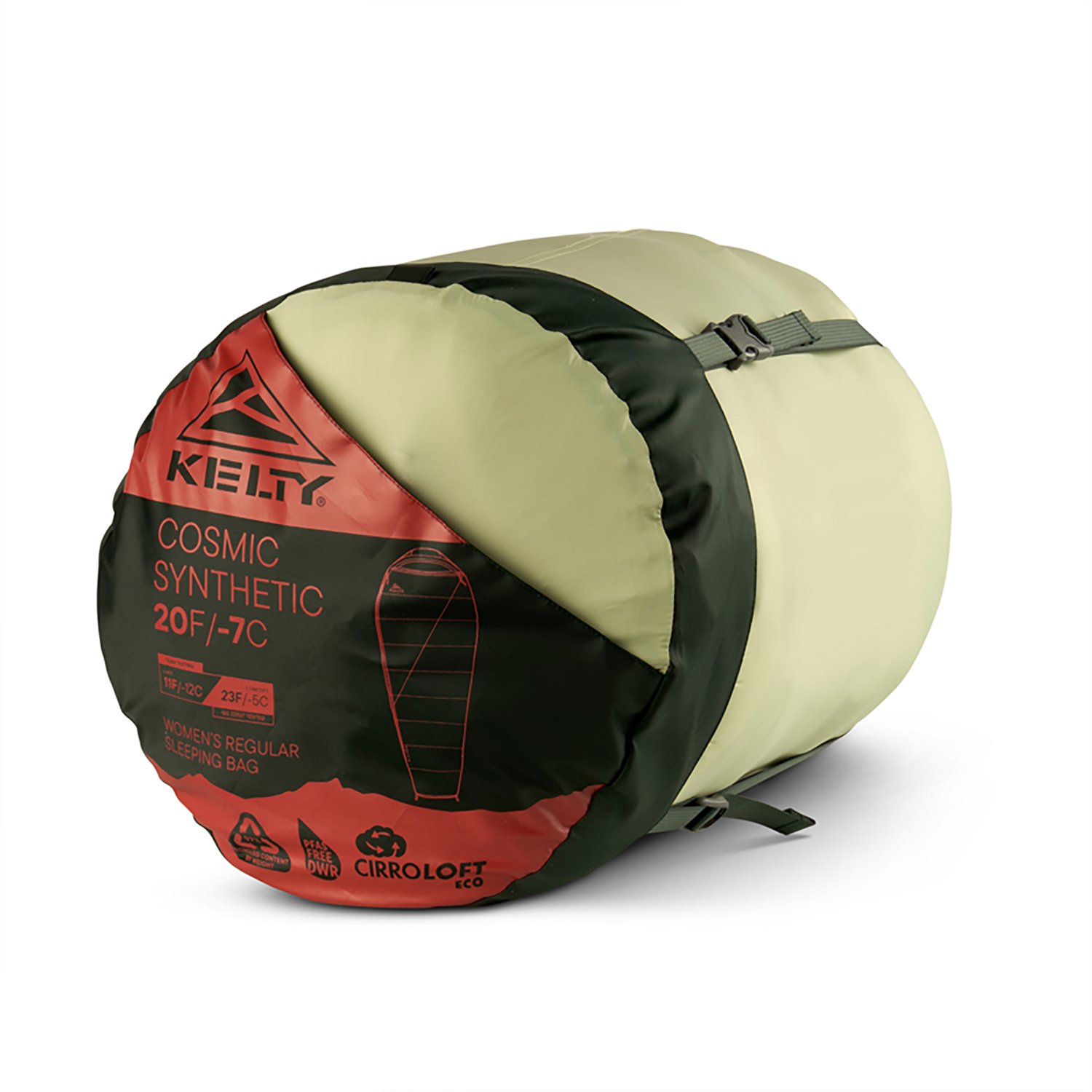 Kelty Women's Cosmic Synthetic 20°F Sleeping Bag - view number 6