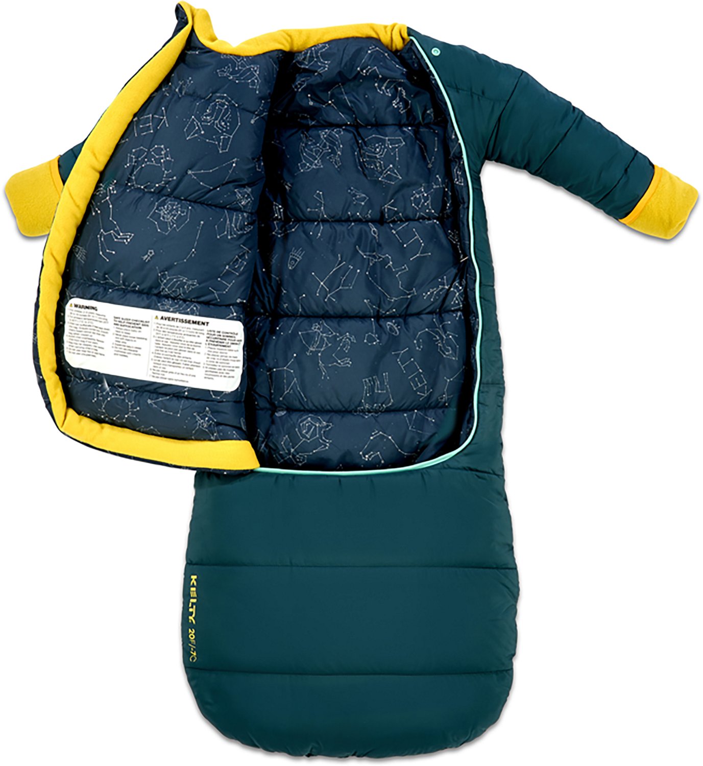 Kelty Toddlers' Space Cadet 30F Sleeping Bag - view number 5