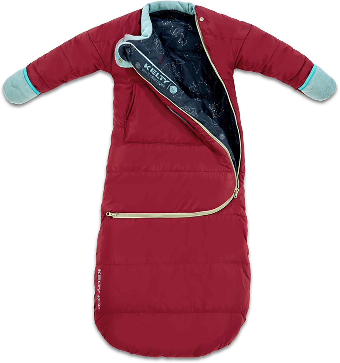 Kelty Infants' Space Cadet 40F Sleeping Bag - view number 7