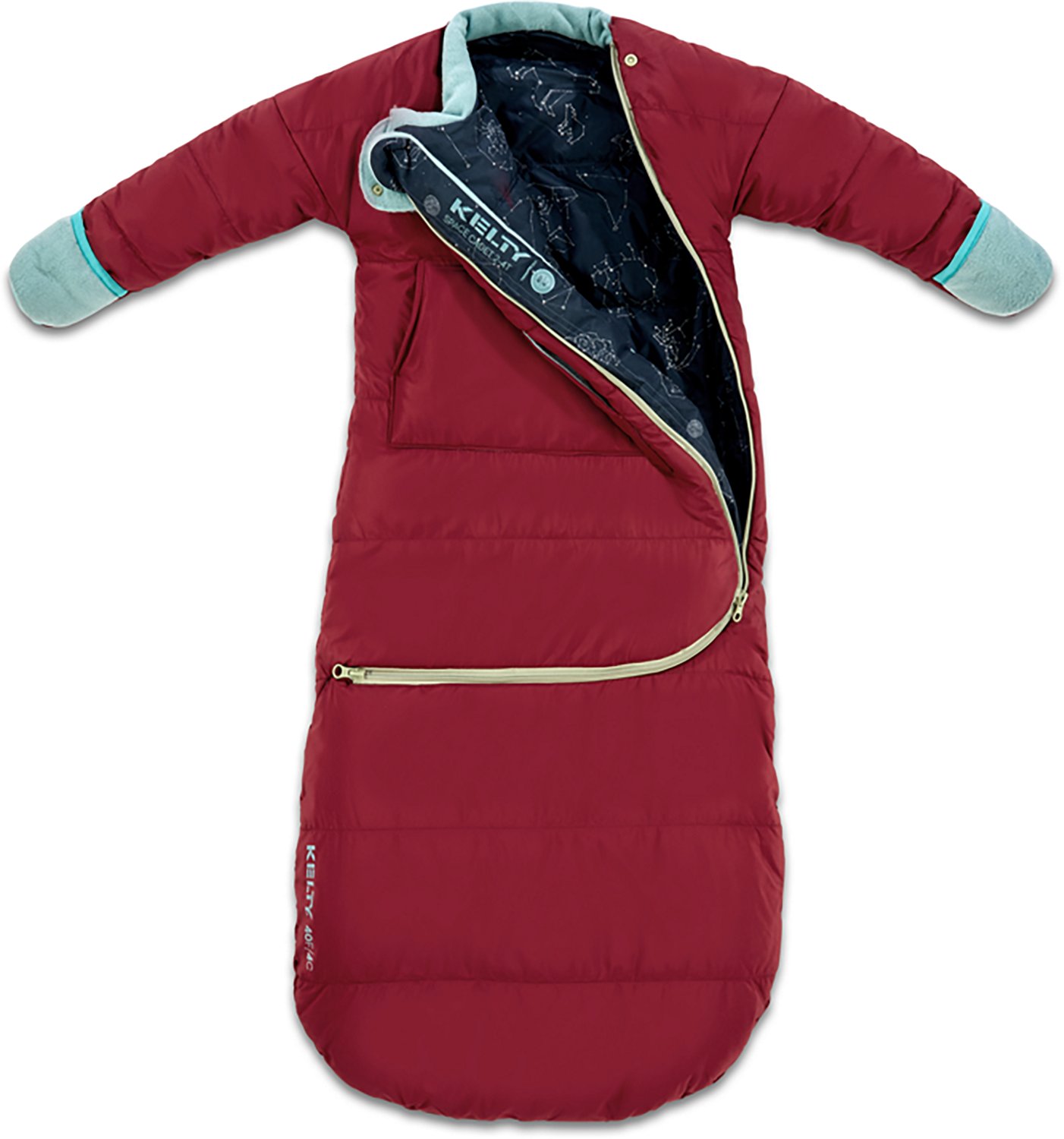 Kelty Toddlers' Space Cadet 40F Sleeping Bag - view number 6