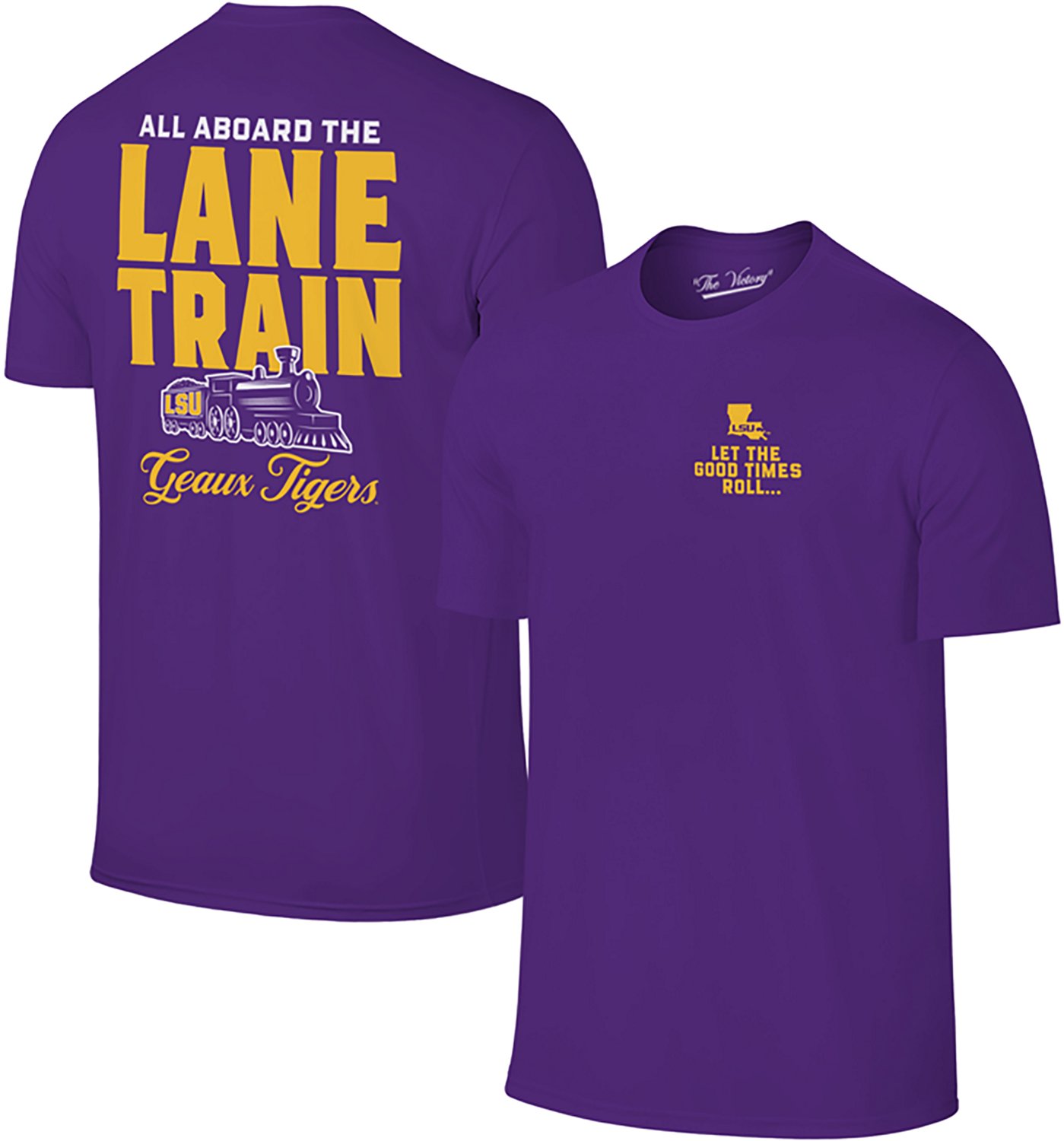 The Victory Men's Louisiana State University Lane Train T-Shirt - view number 4