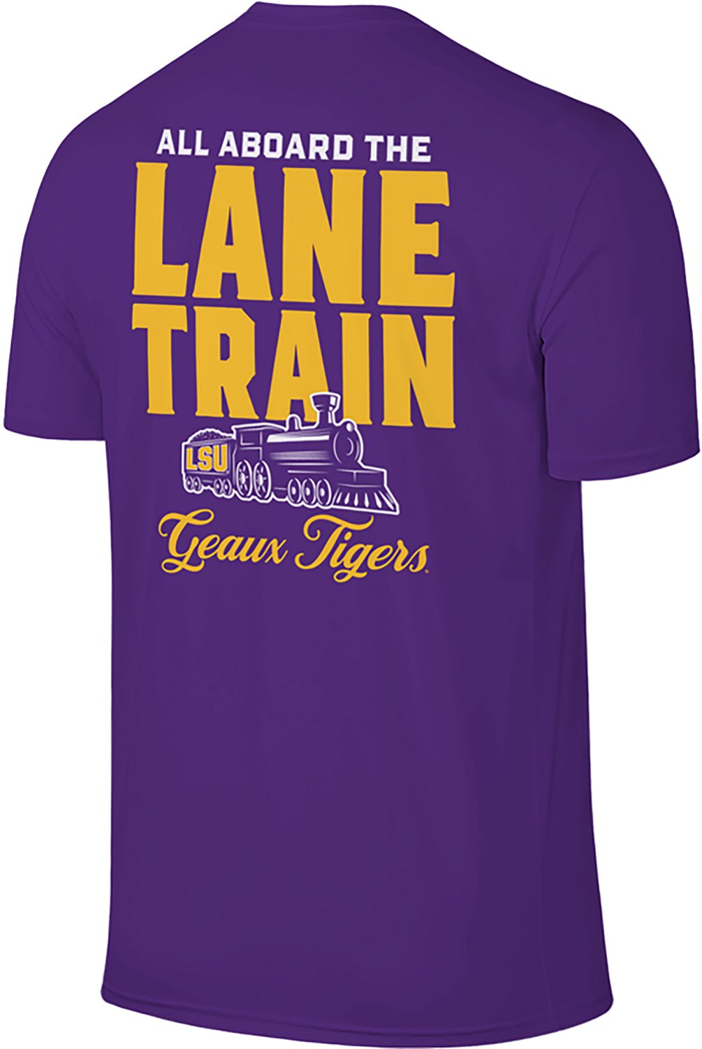 The Victory Men's Louisiana State University Lane Train T-Shirt - view number 6