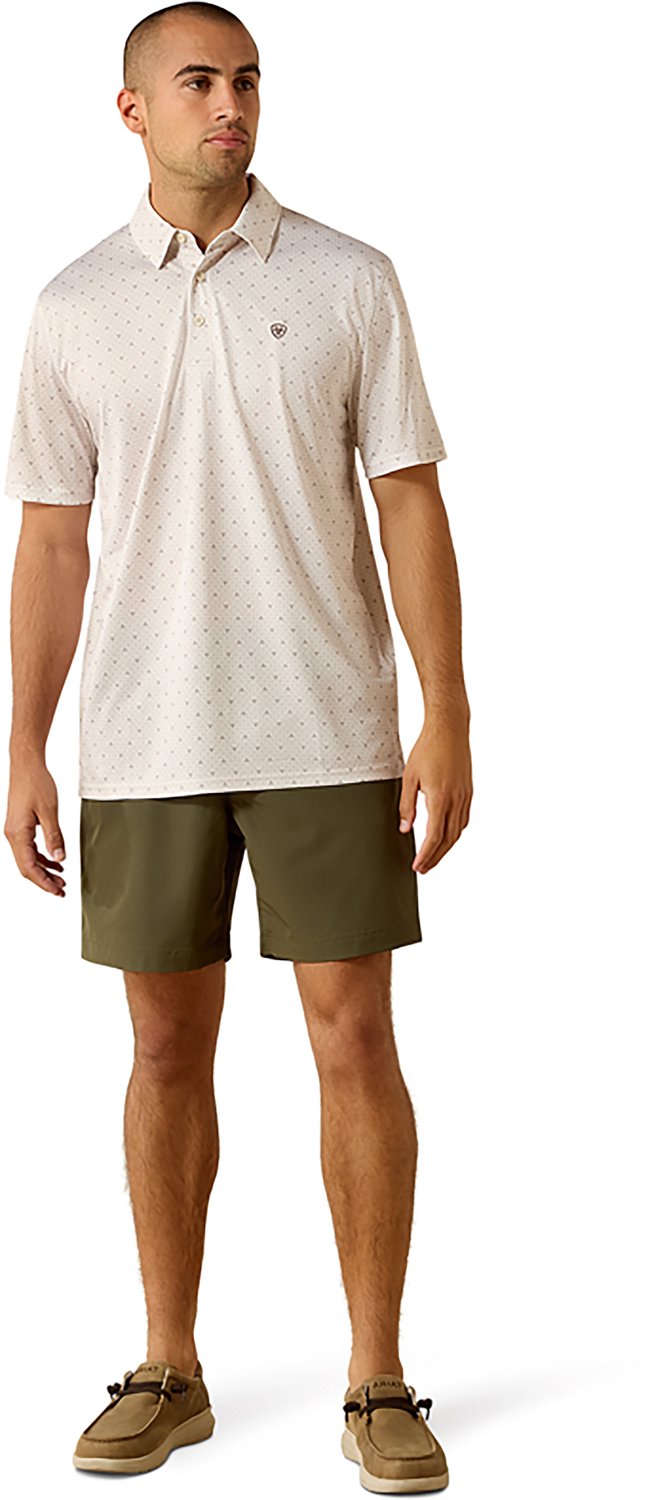 Ariat Men's Allover Print Polo Shirt - view number 4
