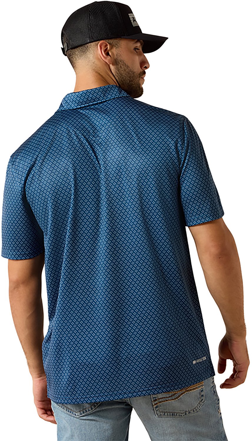 Ariat Men's Allover Print Polo Shirt - view number 2