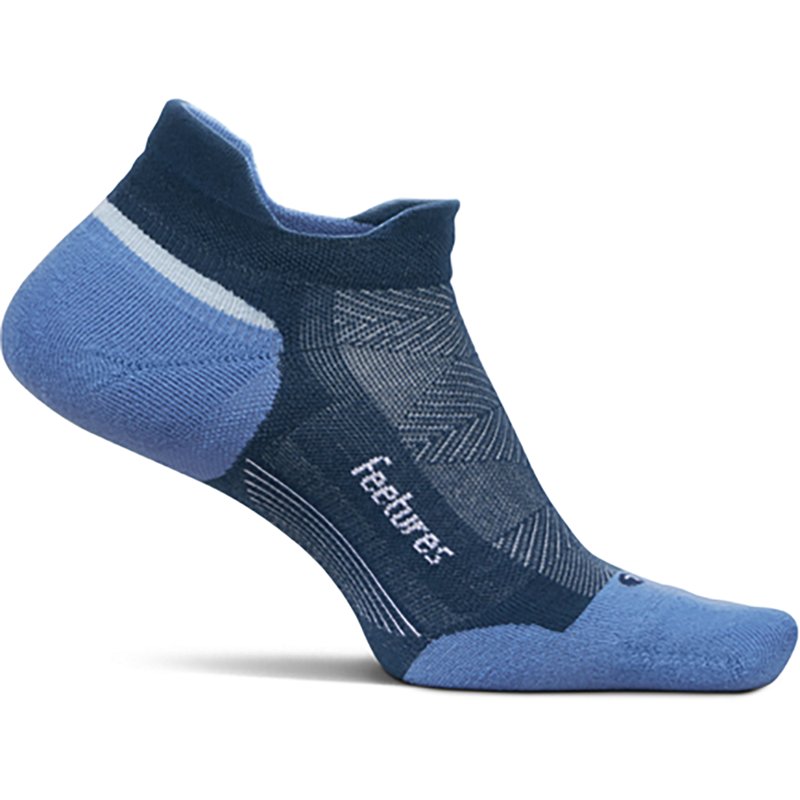 Feetures Elite Max Cushion Tab Ankle Socks for Men - Blue Wave