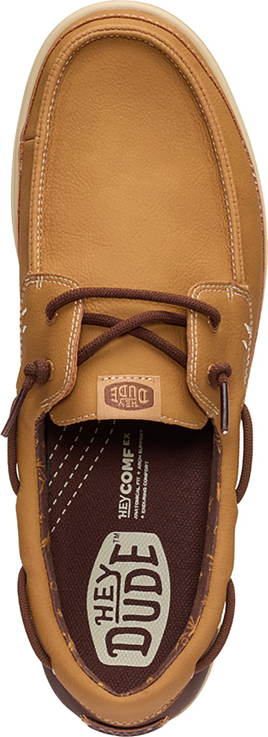 HEYDUDE Men's Harbor Lo Classic Boat Shoes - view number 5