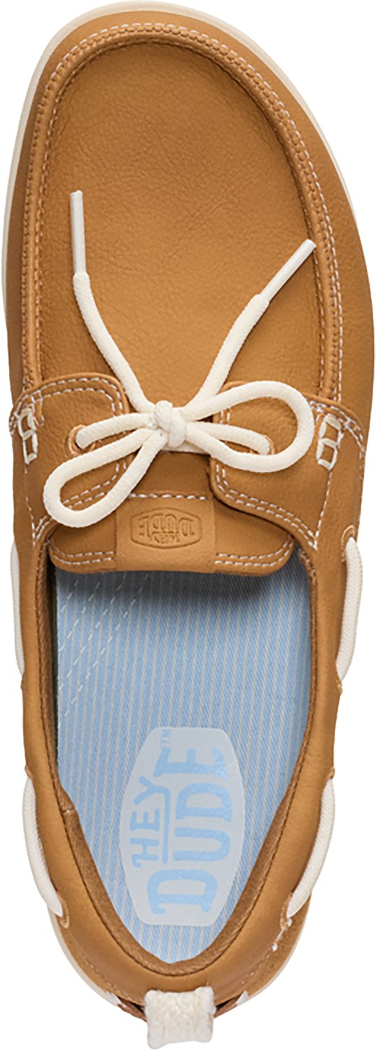HEYDUDE Women's Wendy Harbor Breeze Lo Classic Boat Shoes - view number 4