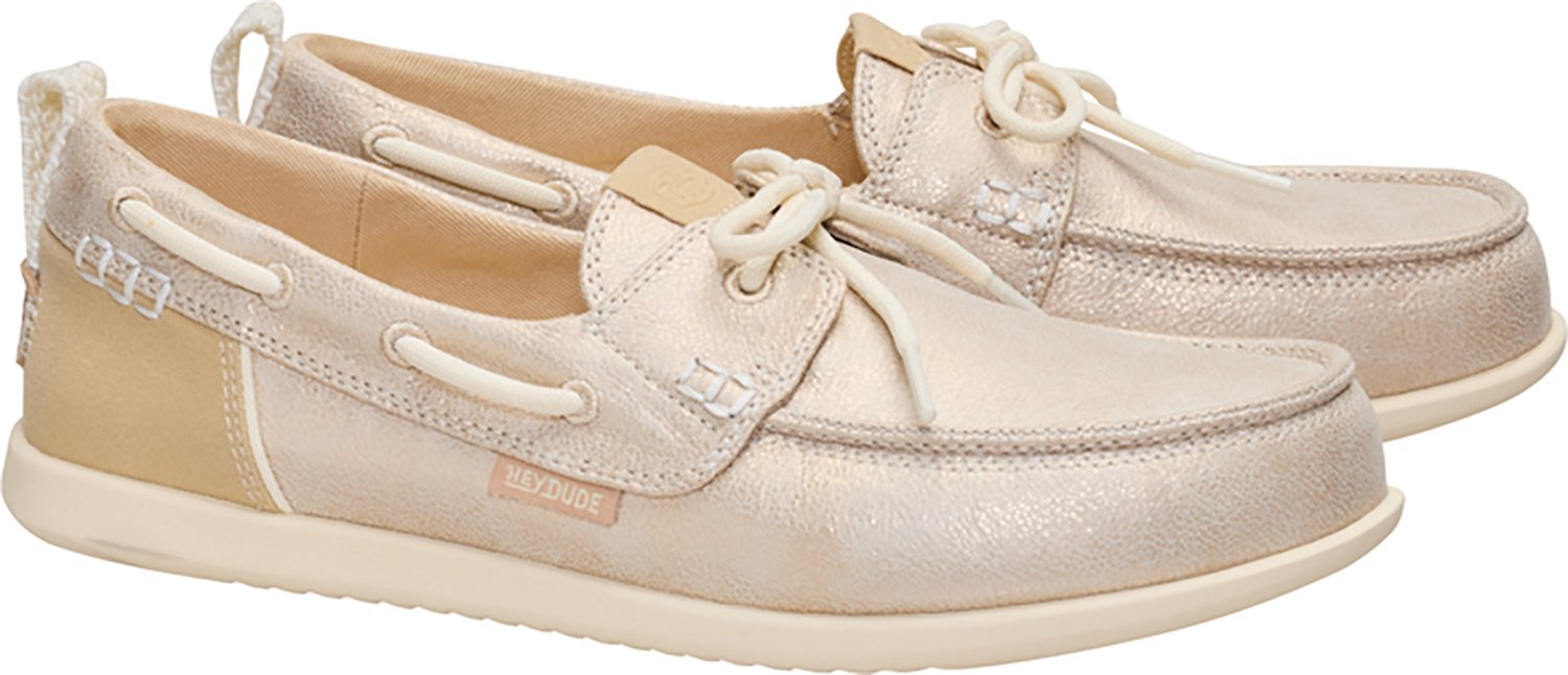 HEYDUDE Women's Wendy Harbor Breeze Lo Classic Boat Shoes - view number 2