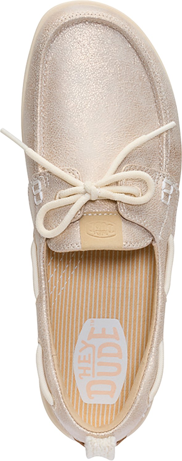 HEYDUDE Women's Wendy Harbor Breeze Lo Classic Boat Shoes - view number 4